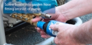Picture of Pressure Washer Pump Protector Usage