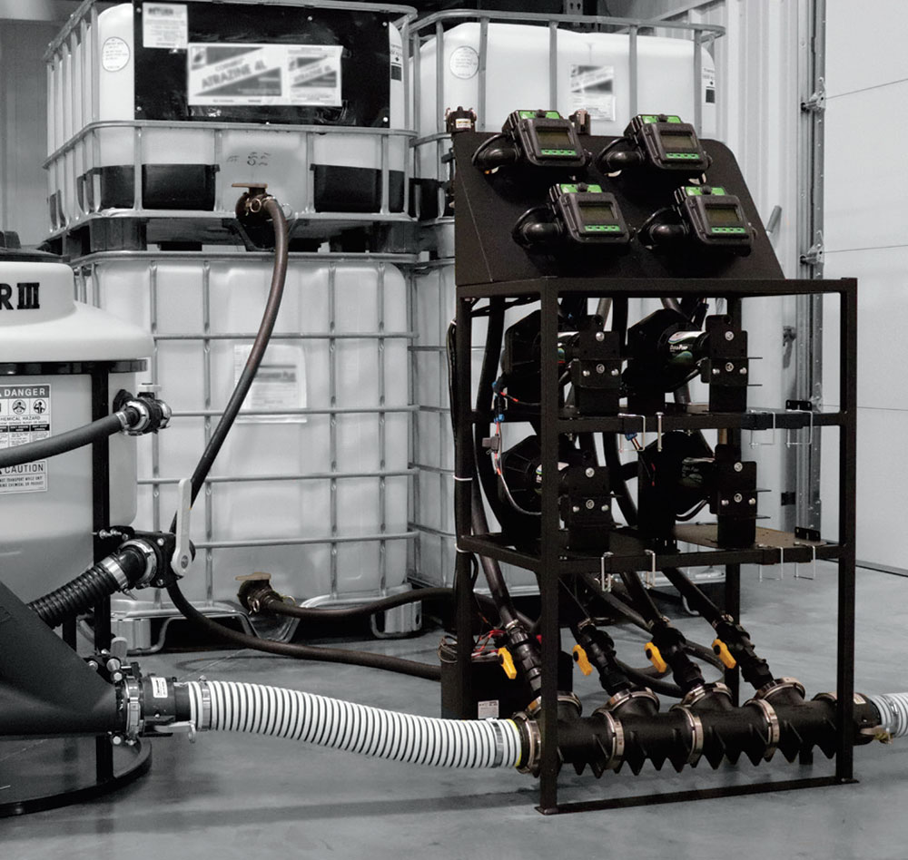 Picture of Auto-Batch Direct Injection System, 3IN, Includes 4 Batching Pumps/Meters, 115V, VITON