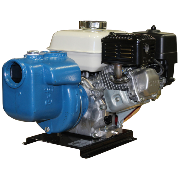 Picture of Self Priming Centrifugal Pump Unit, Cast Iron Scot Pump with 5.5 HP Honda Engine, 2" x 2" FPT
