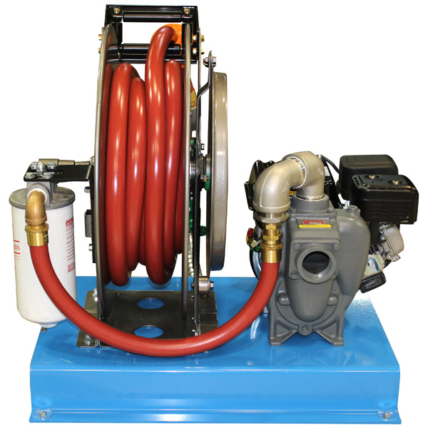 Picture of High Volume Diesel Fuel Transfer Pump Unit,  1" x 38 ft. Hose, 32 GPM