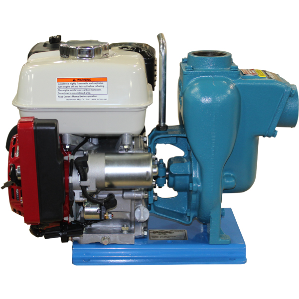 Picture of Pump, 2IN X 2 IN, CI, Flomax 8, Self-Priming With 4.8 Hp Honda Engine,12 Volt Start