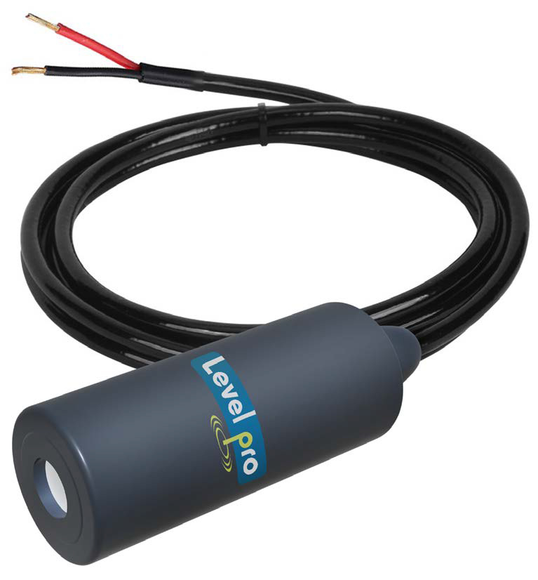Picture of Tank Level Monitoring Package, LevelPro 100 Series, PVC Sensor, Kalrez Oring, Teflon Jacket Cable (34ft), LED Display, 120V Power, 10Ft Cord, Pipe Clamp, Junction Box Included