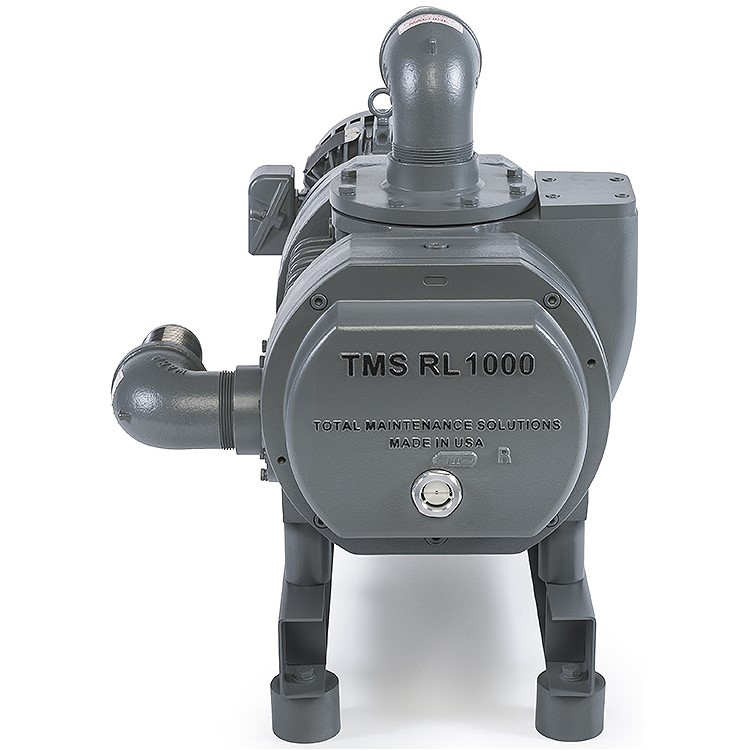 Picture of Blower, Rotary Lobe, Model RL1000, Steel, 765 CFM, 4" ANSI Flange Ports, 5 HP, 3600 RPM