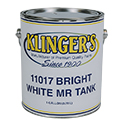 Klinger Paint, KL11017-1, 1 Gallon Bright White Tank Paint